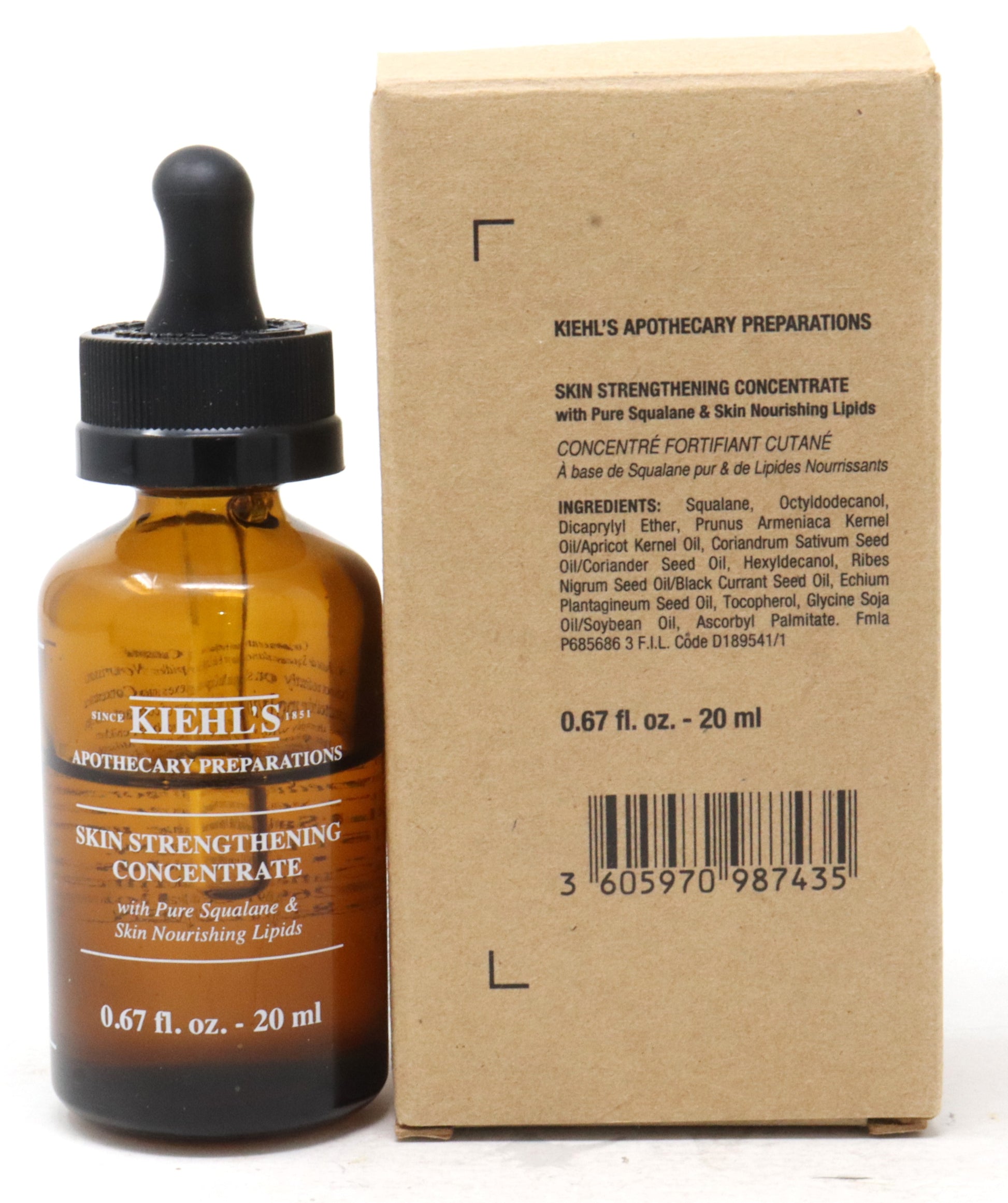 Apothecary Preparations Skin Strengthening Concentrate mL