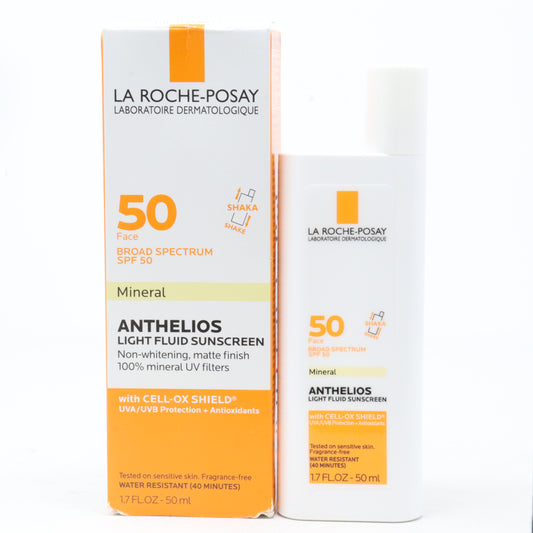 Anthelios Ultra-Light Fluid Mineral Face Sunscreen Spf 50 50 ml