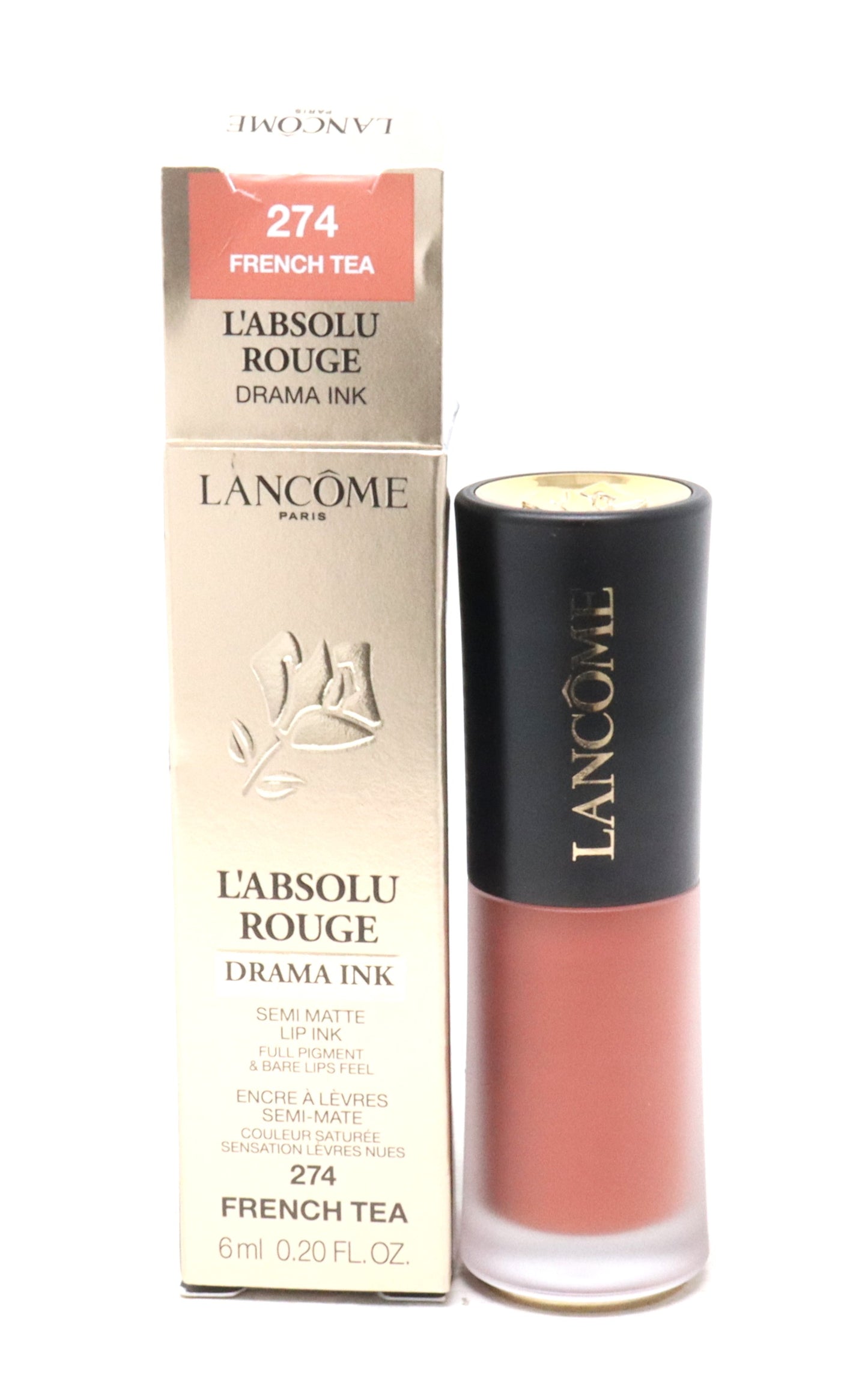 L'absolu Rouge Semi Matte Lip Ink 6 ml