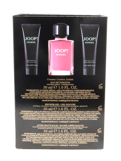 Homme Eau De Toilette 3 Pcs Set 8