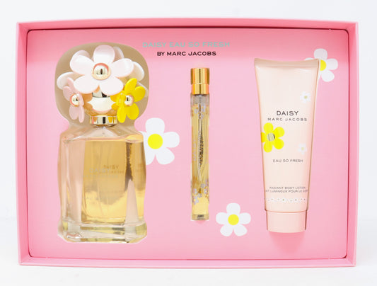 Daisy Eau So Fresh Eau De Toilette 3-Pcs Gift Set