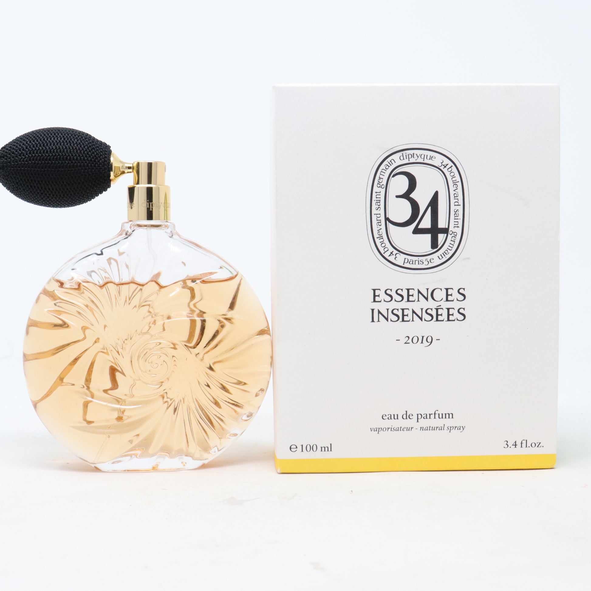 34 Essences Insensees Eau De Parfum 100 ml