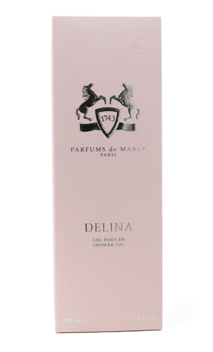 Parfums De Marly Delina Shower Gel  6.7oz/200ml New With Box