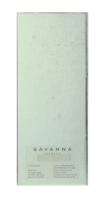 Isabell Savanna Fragrance Spray 1.75Oz/50ml  New In Box