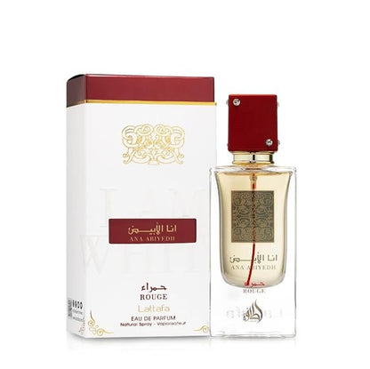 Ana Abiyedh Rouge by Lattafa Eau De Parfum 2.04oz/60ml Spray New With Box