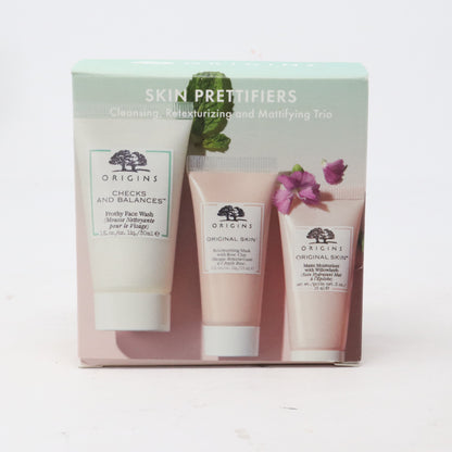 Skin Prettifiers Cleansing, Retexturizing & Mattifying Trio