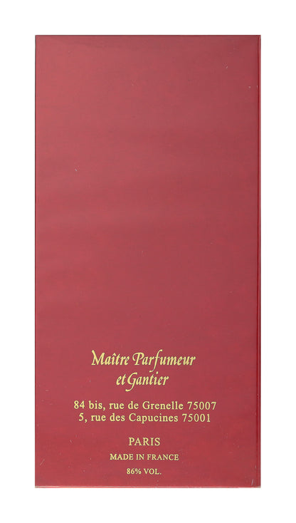 Maitre Parfumeur et Gantier Soie Rouge Eau De Toilette Spray 3.3Oz/100ml In Box