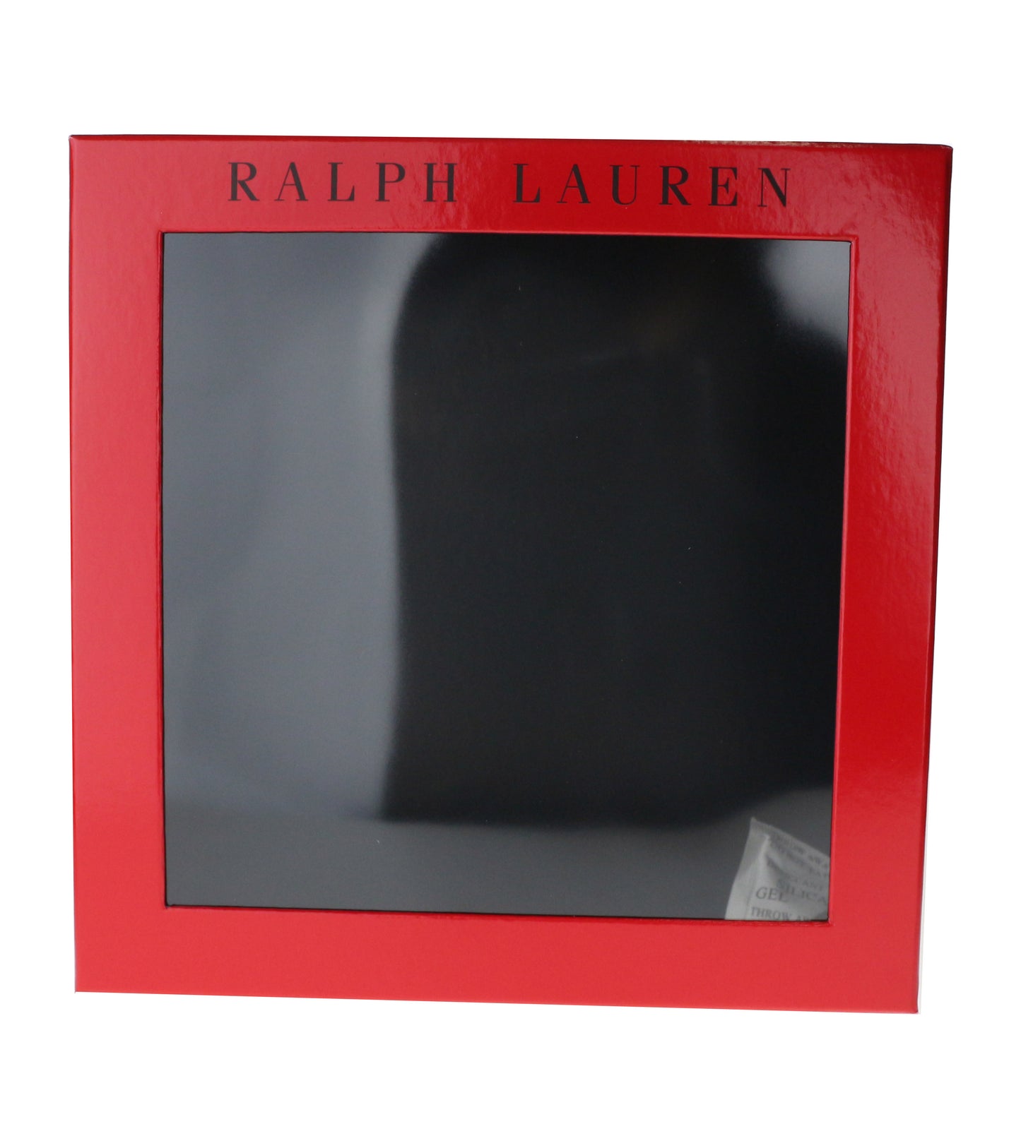 Ralph Lauren Red Empty Container 8.5" X 8.5" X 4" Empty Box 6.4