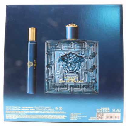 Versace Eros Eau De Toilette 2-Pcs Set  / New With Box