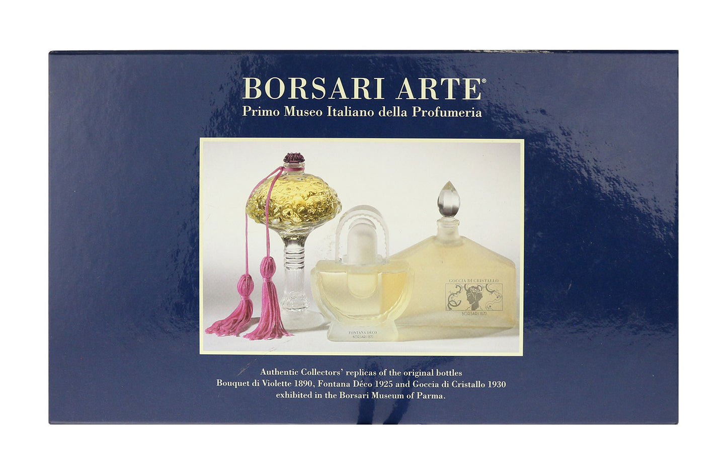 Borsari 1870 Borsari Arte Authenic Collectors Replicas of the Orifginal Bottles