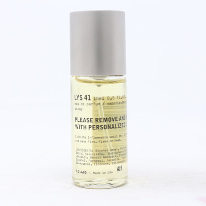 Lys 41 by Le Labo Eau De Parfum 0.5oz/15ml Spray New