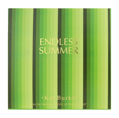 Kat Burki Endless Summer 2 Piece Gift Set EDP 3.4Oz & Body Lotion 5.5Oz