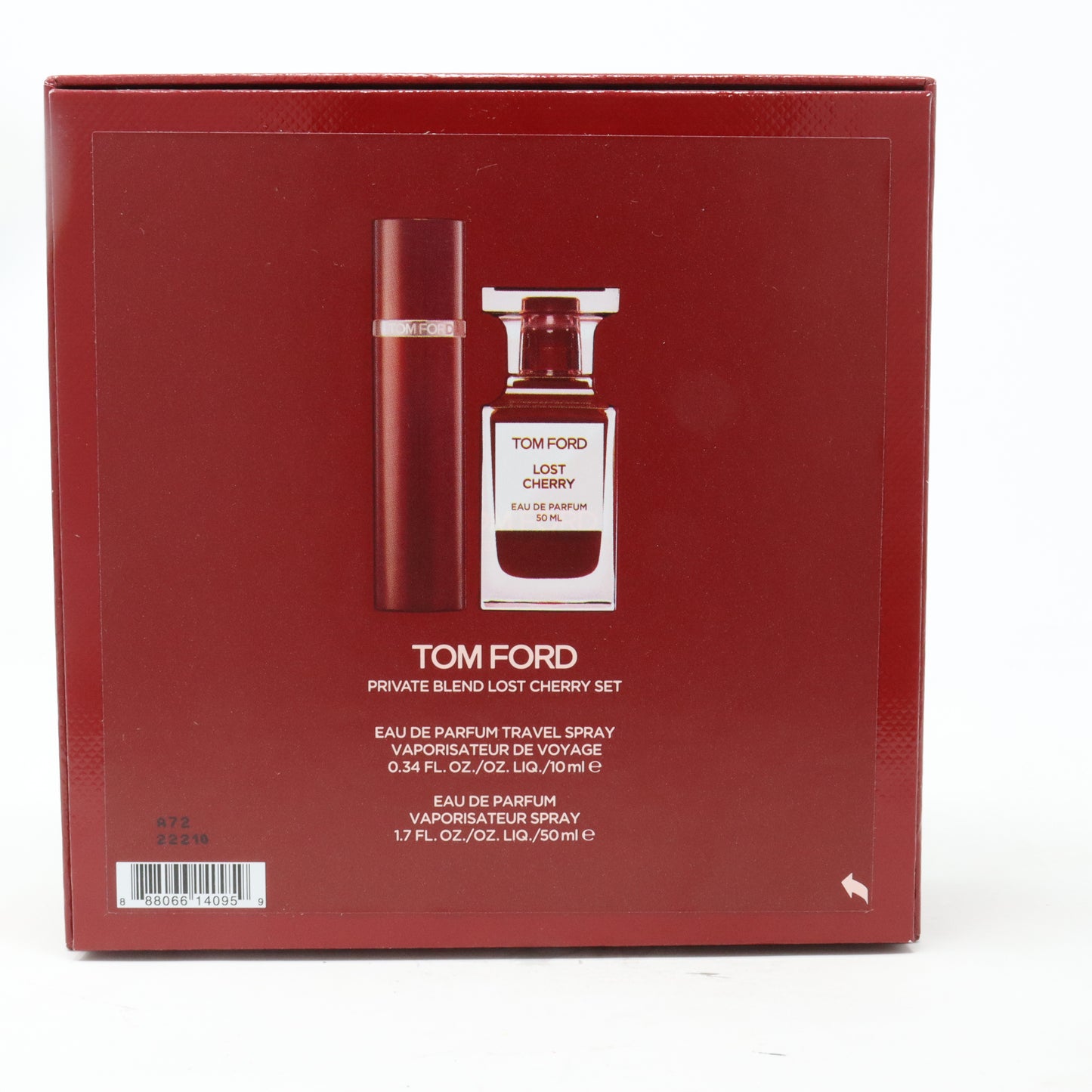 Tom Ford Lost Cherry Eau De Parfum 2-Pcs Set  / New With Box