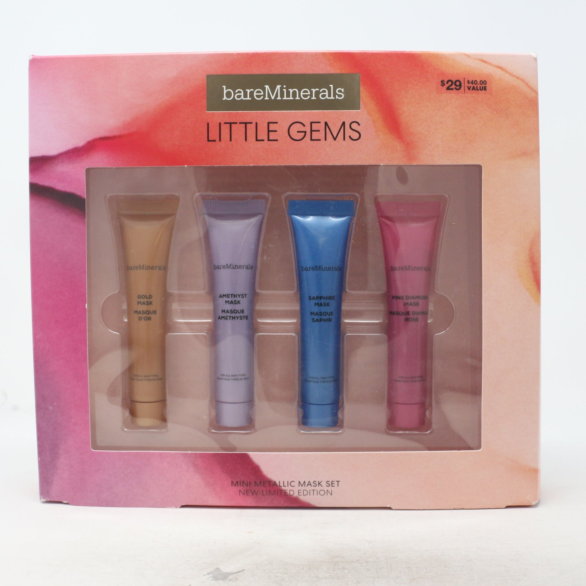 Little Gems Mine Metallic Mask Set