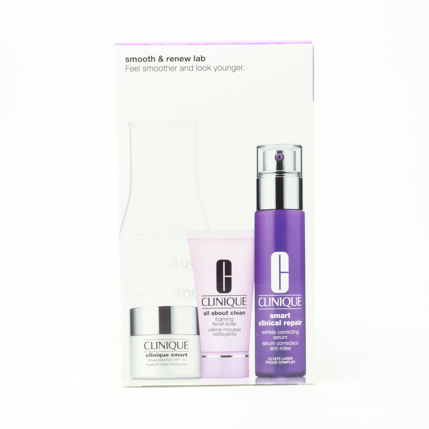 Smooth & Renew Lab 3-Pcs Skin Care Set