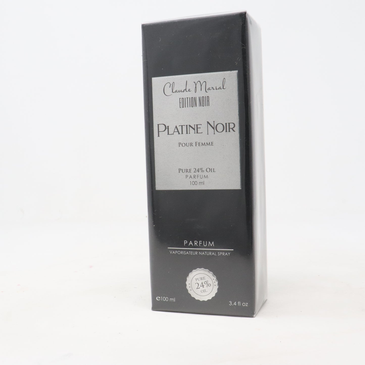 Platine Noir Parfum Pour Homme Edition Noir 100 ml