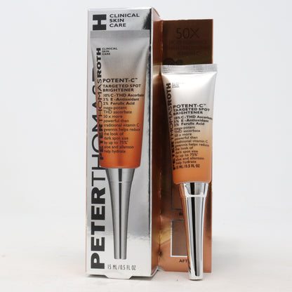 Peter Thomas Roth Potent-C Targeted Spot Brightener  0.5oz/15ml New With Box