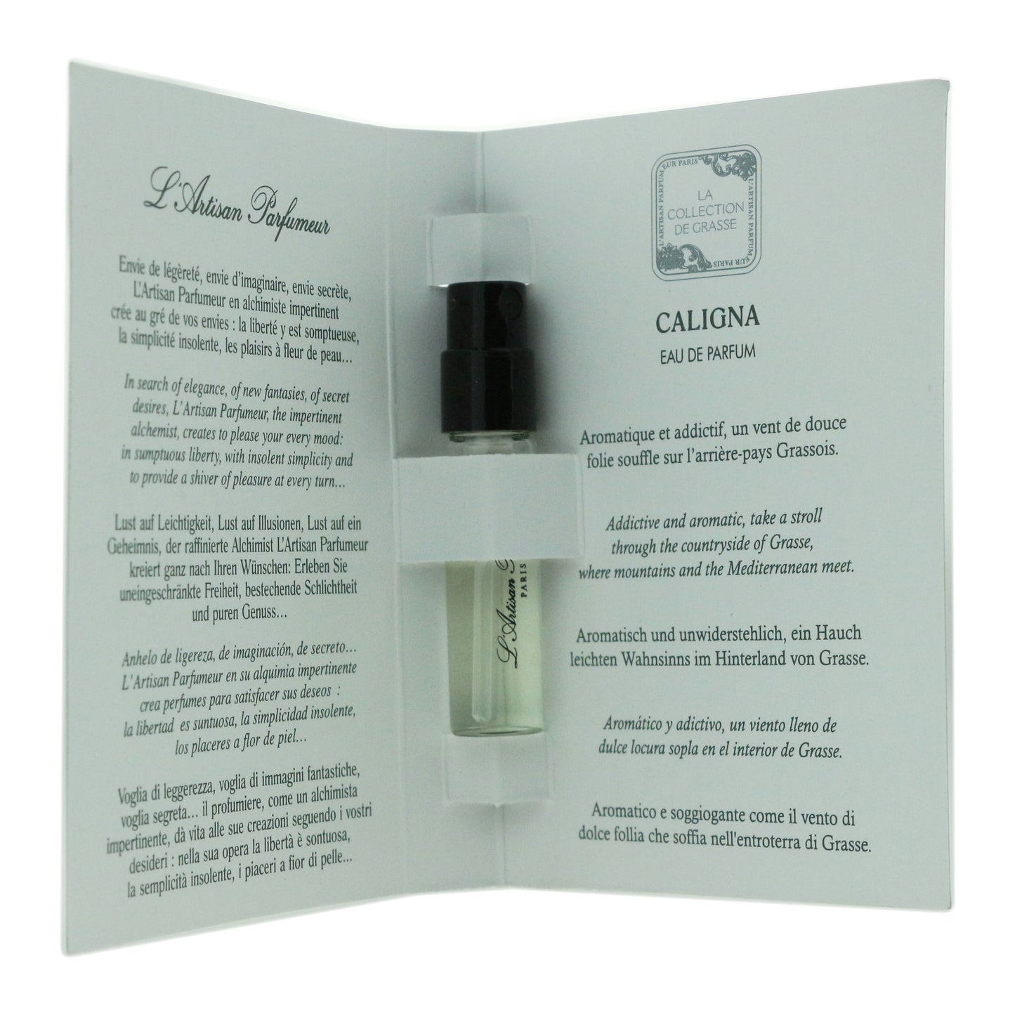 L'Artisan Parfumeur Caligna Eau De Parfum 0.05oz/1.5ml Spray Carded Vial