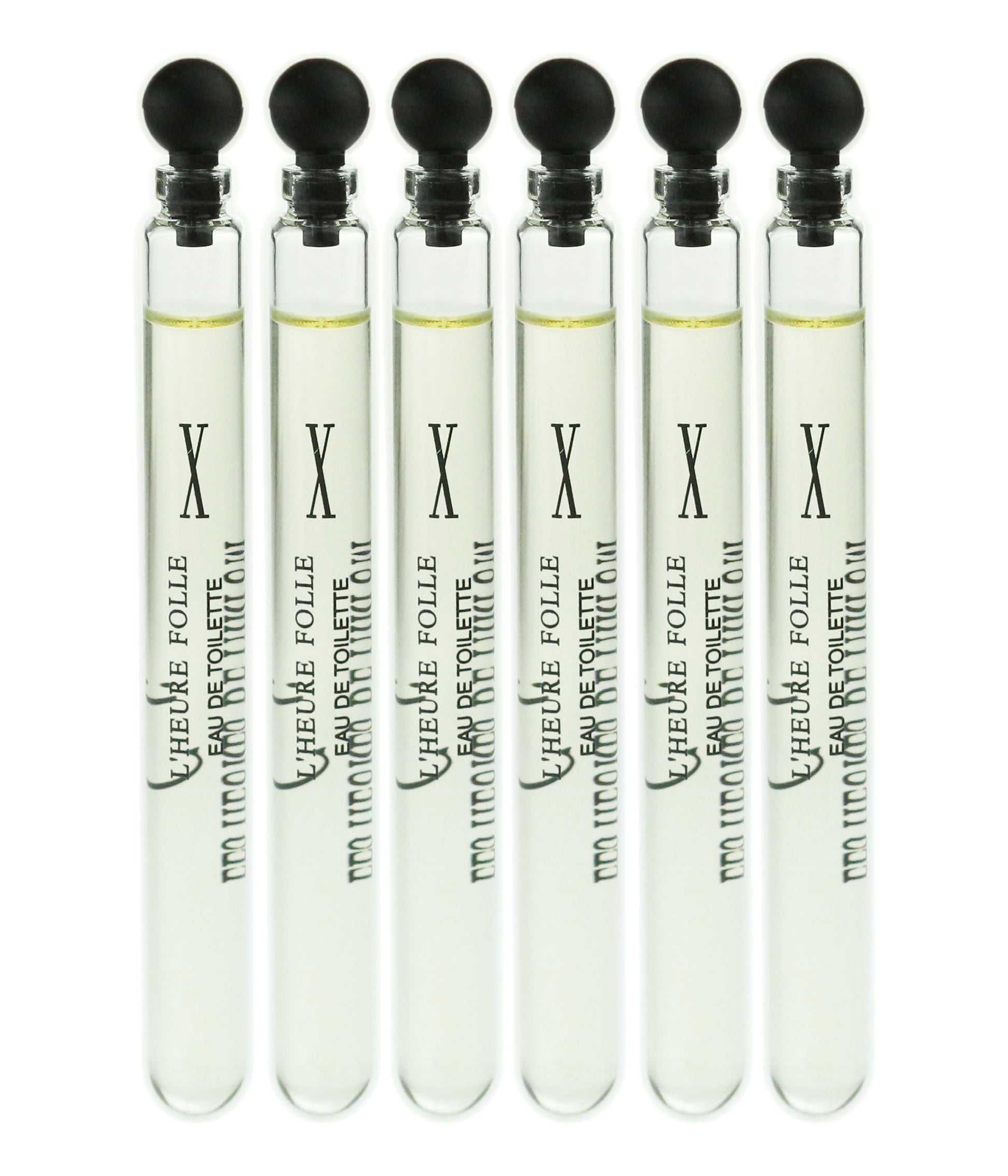 X L'heure Folle Eau De Toilette 6 X 4 ml