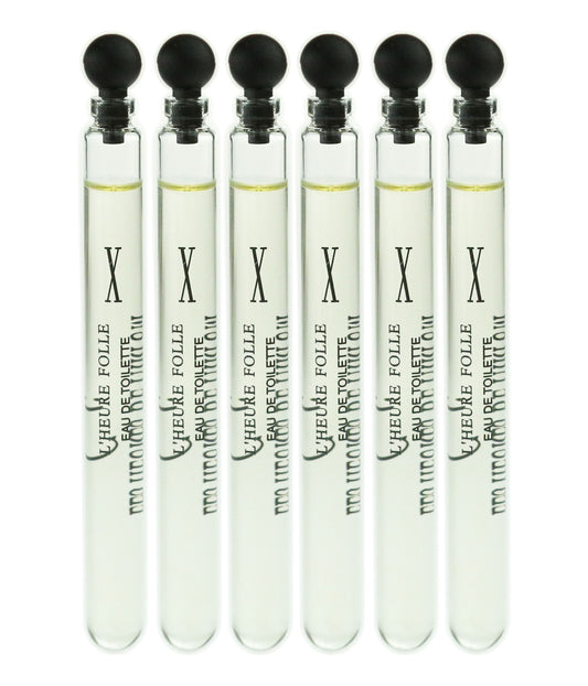 X L'heure Folle Eau De Toilette 6 X 4 ml