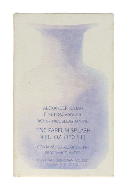 Alexander Julian Womenswear Fine Parfum Splash 4.0Oz/120ml In Box