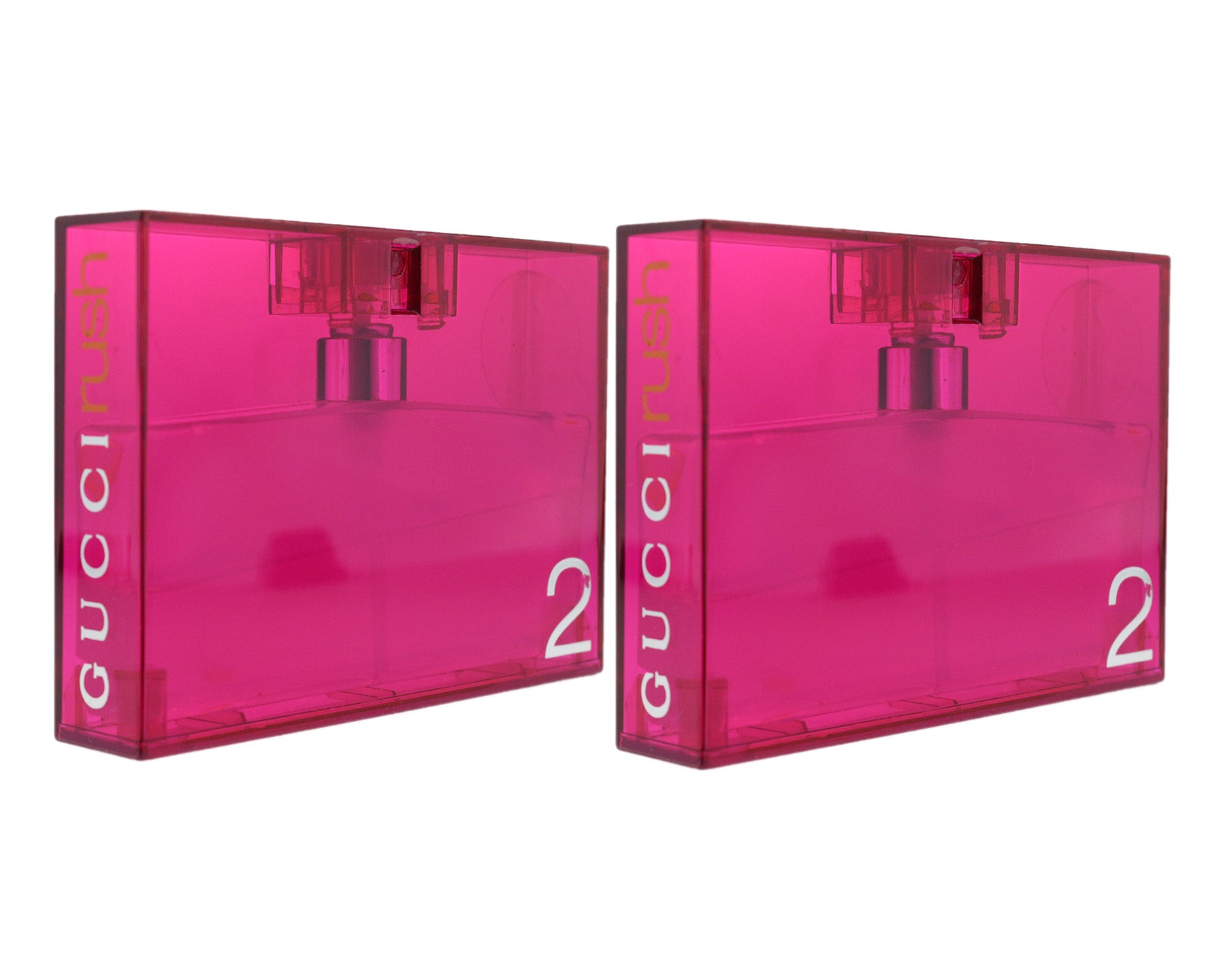 Gucci Rush 2 Eau De Toilette 2 X 50 ml (Low Fill)