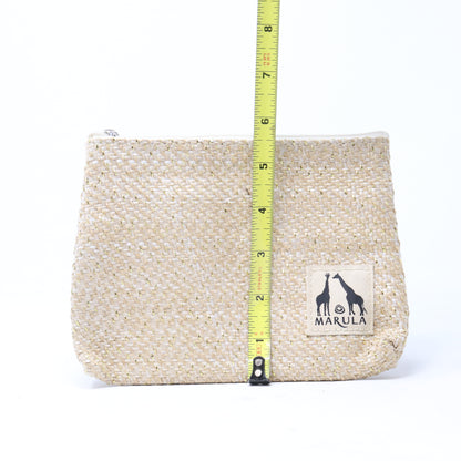 Marula Woven Cosmetic Bag  / New