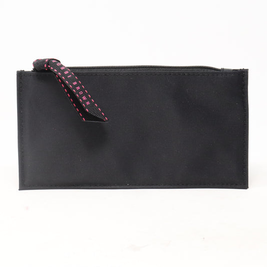 Black With Pink Detailing Cosmetic Pouch