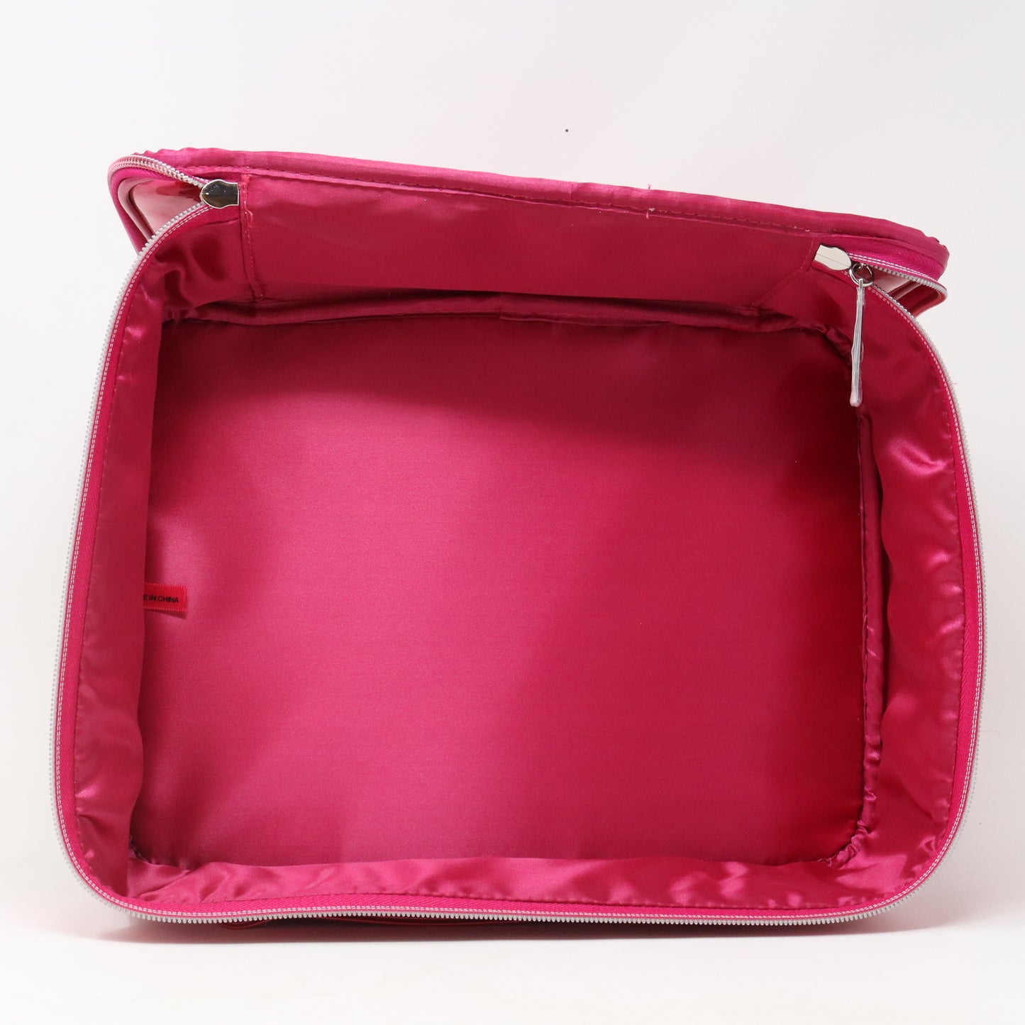 Lancome Metallic Pink Puffed Cosmetic Case  / New