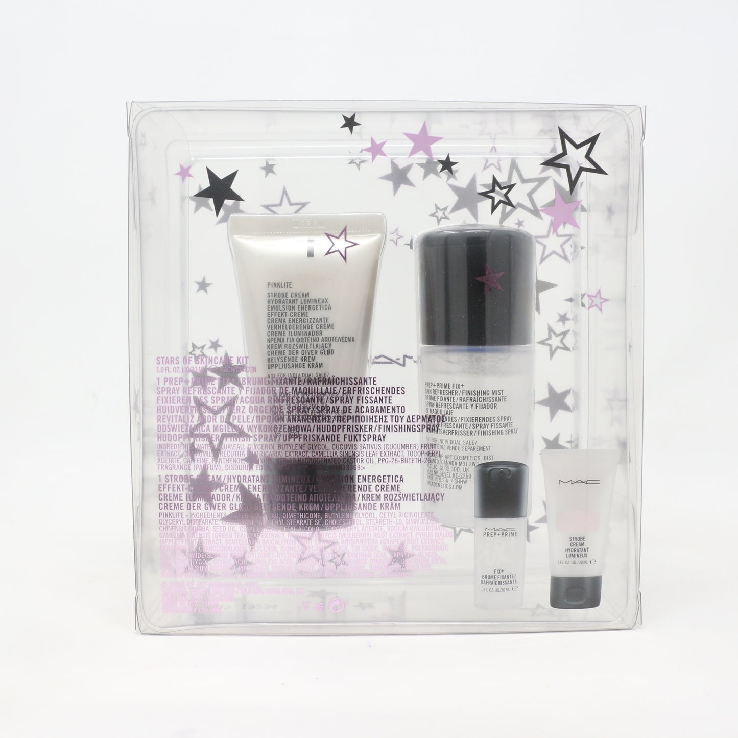 Mac Stars Of Skincare 2-Pcs Kit  / New With Box