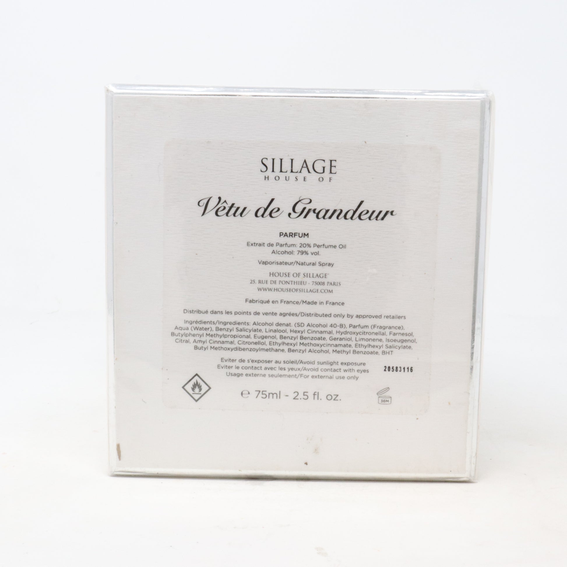 Vetue De Grandeur Parfum Limited Edition Snow Globe 75 ml