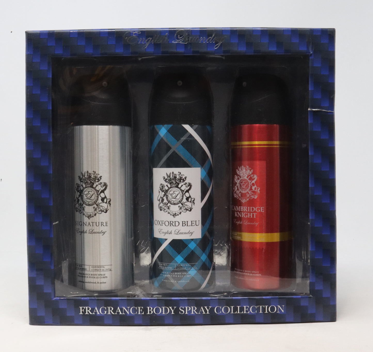 Fragrance Body Spray Collection 3-Pcs Set