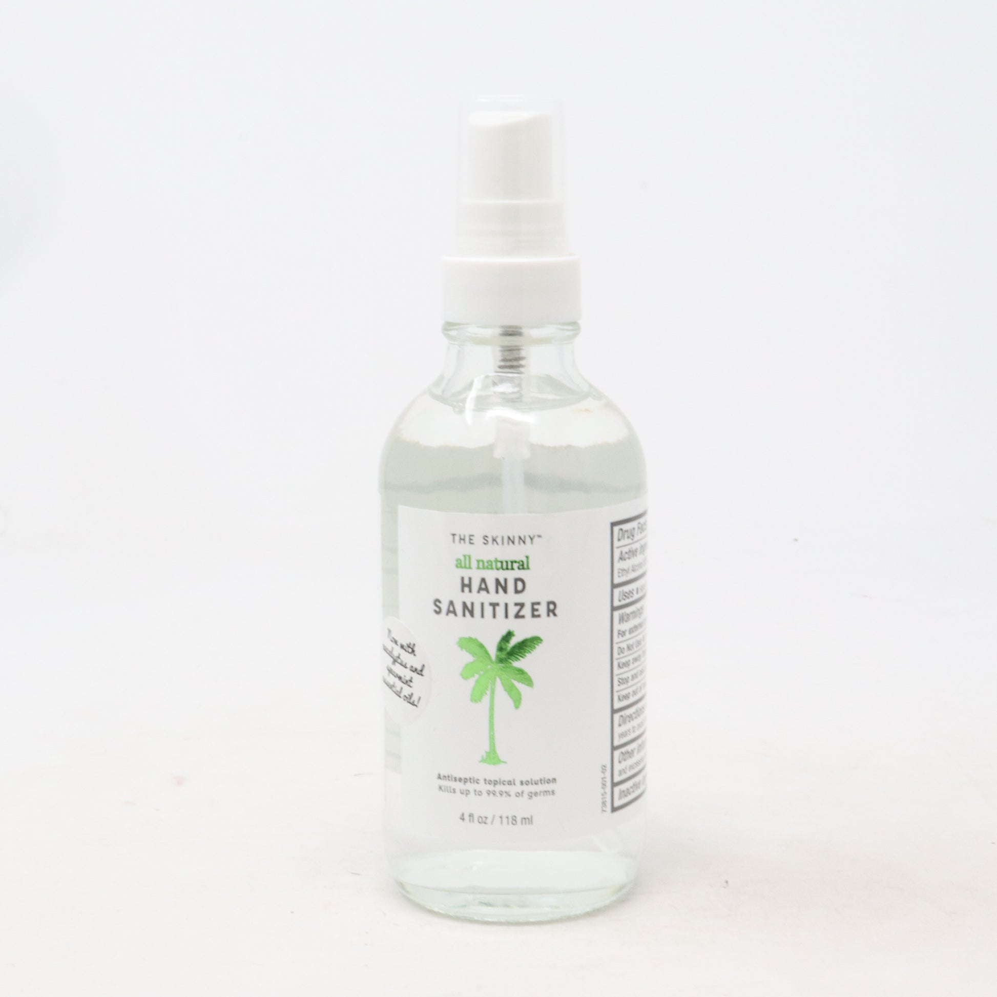 All Natural Hand Sanitizer 118 ml