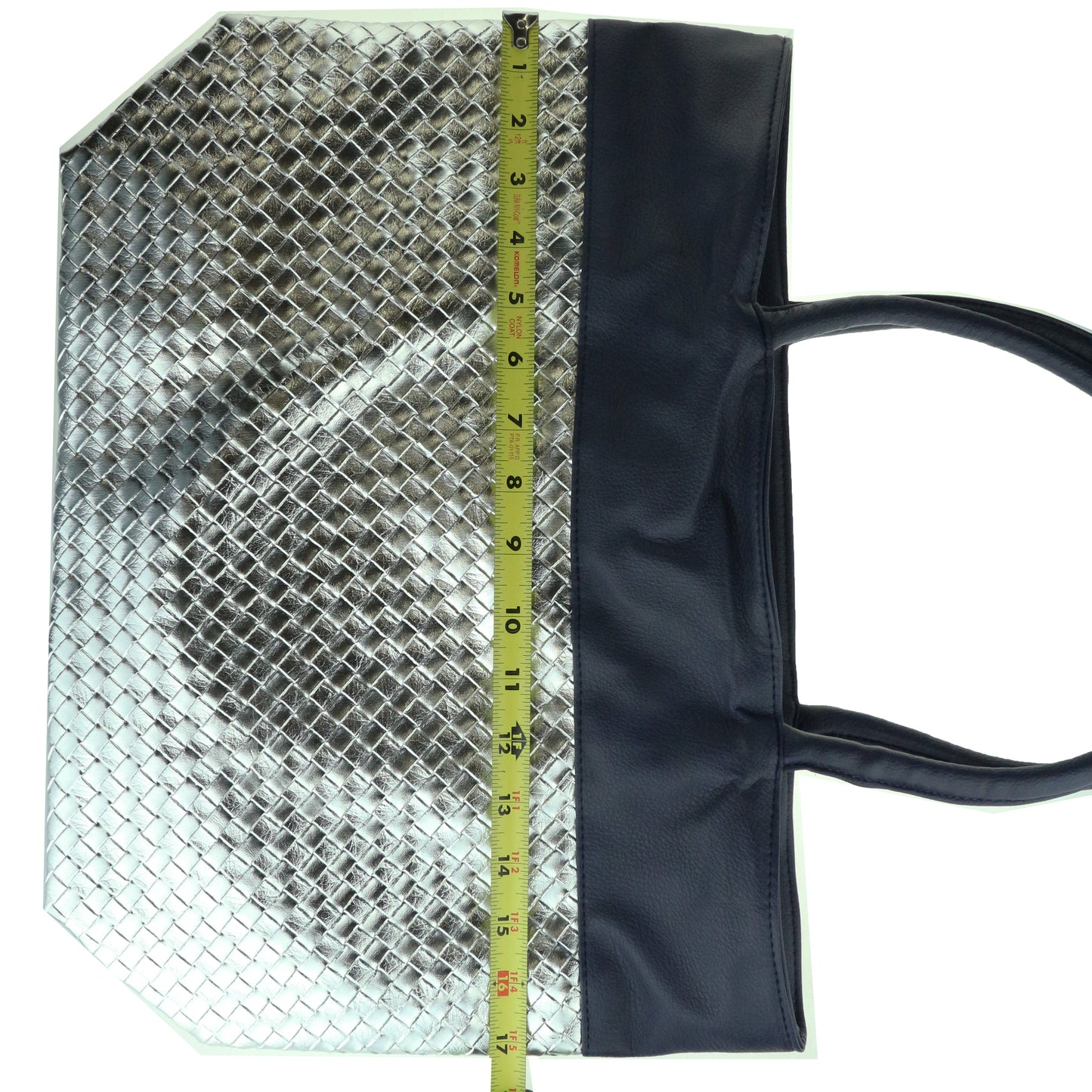 Saks Fifth Avenue 'Summer 2012 Exclusive Woven Metallic Large Tote Bag' New