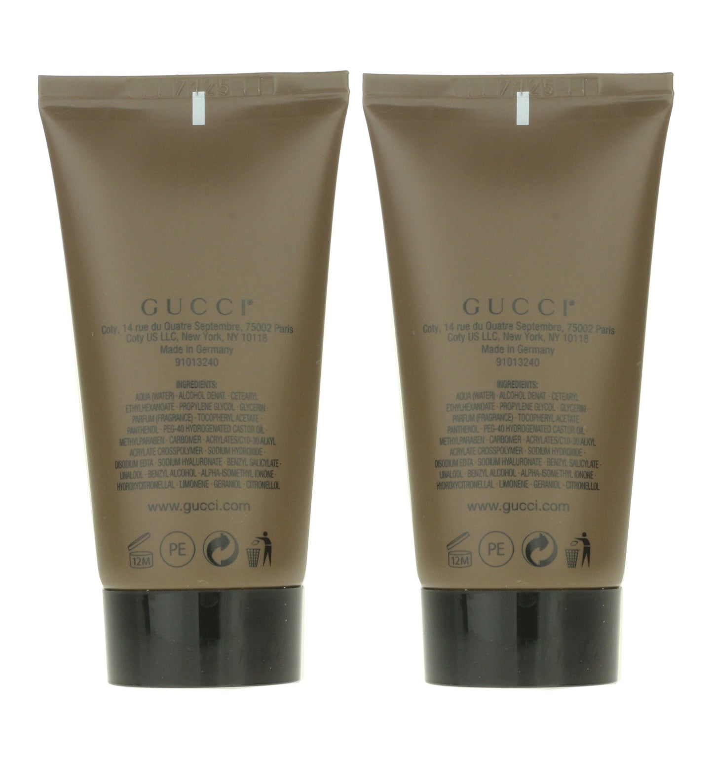 Gucci Guilty Absolute Pour Homme After Shave Balm 1.6oz/50ml  (Pack Of 2)